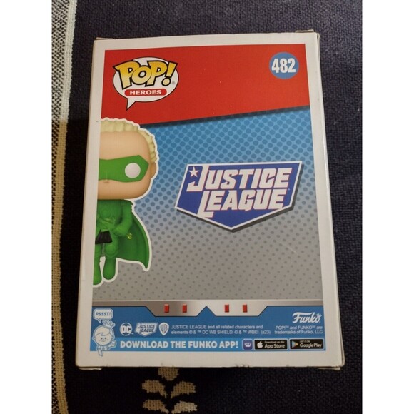 New Funko Pop Justice League Green Lantern #482 C2E2 Expo 2024 Limited Edition - Picture 4 of 4